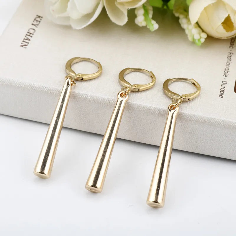 Chic Geometric Gold Earrings